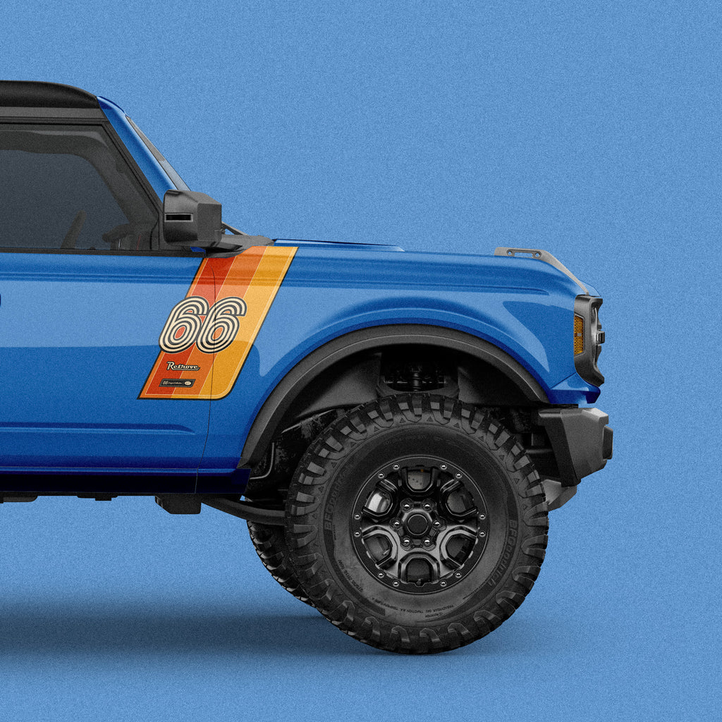 1966 Origin Bronco Decal